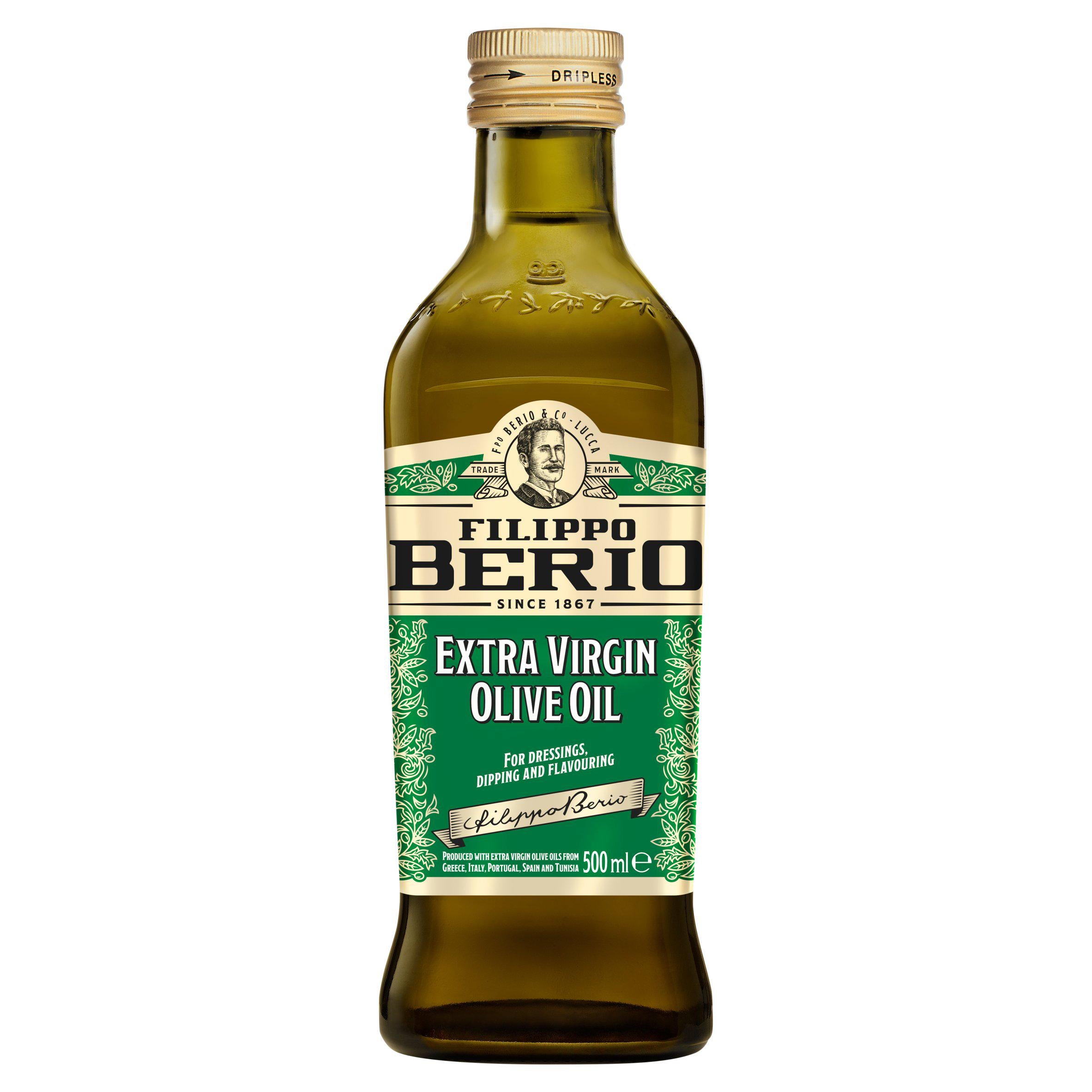 Filippo Berio extra virgin olive oil 500ml - British product