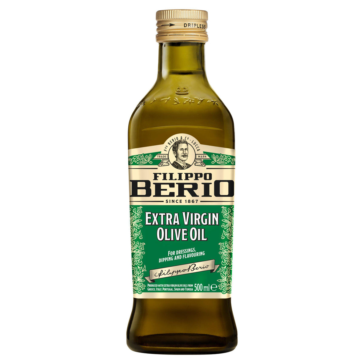 Filippo Berio extra virgin olive oil 500ml - British product