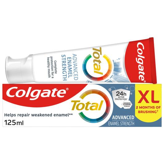 Colgate Total Advanced Enamel Strength Toothpaste 125ml GOODS Sainsburys   