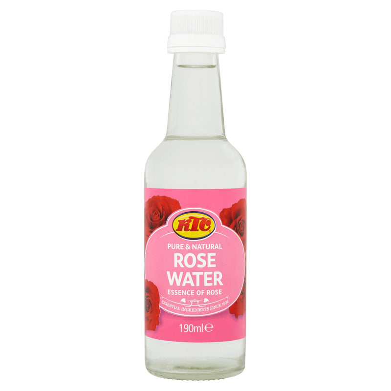 KTC Rose Water essence for cooking and skin care, imported from the UK