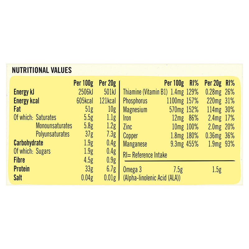 Linwoods shelled hemp seeds 200g - British product