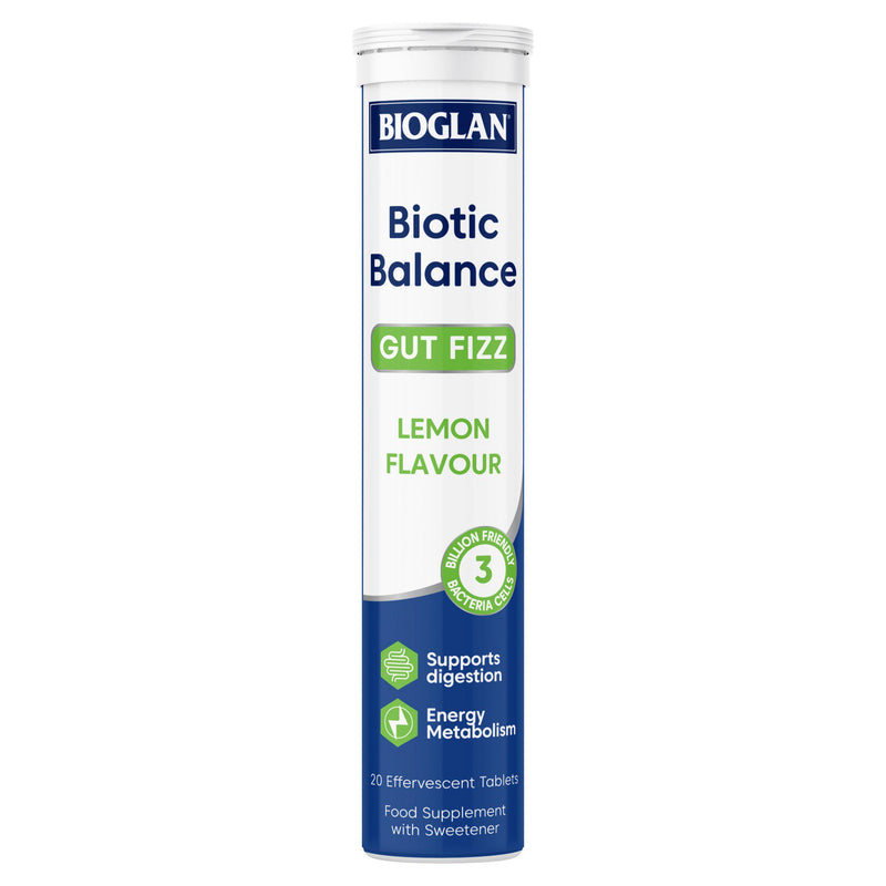 Bioglan probiotic supplement lemon flavour 20 tablets - British product