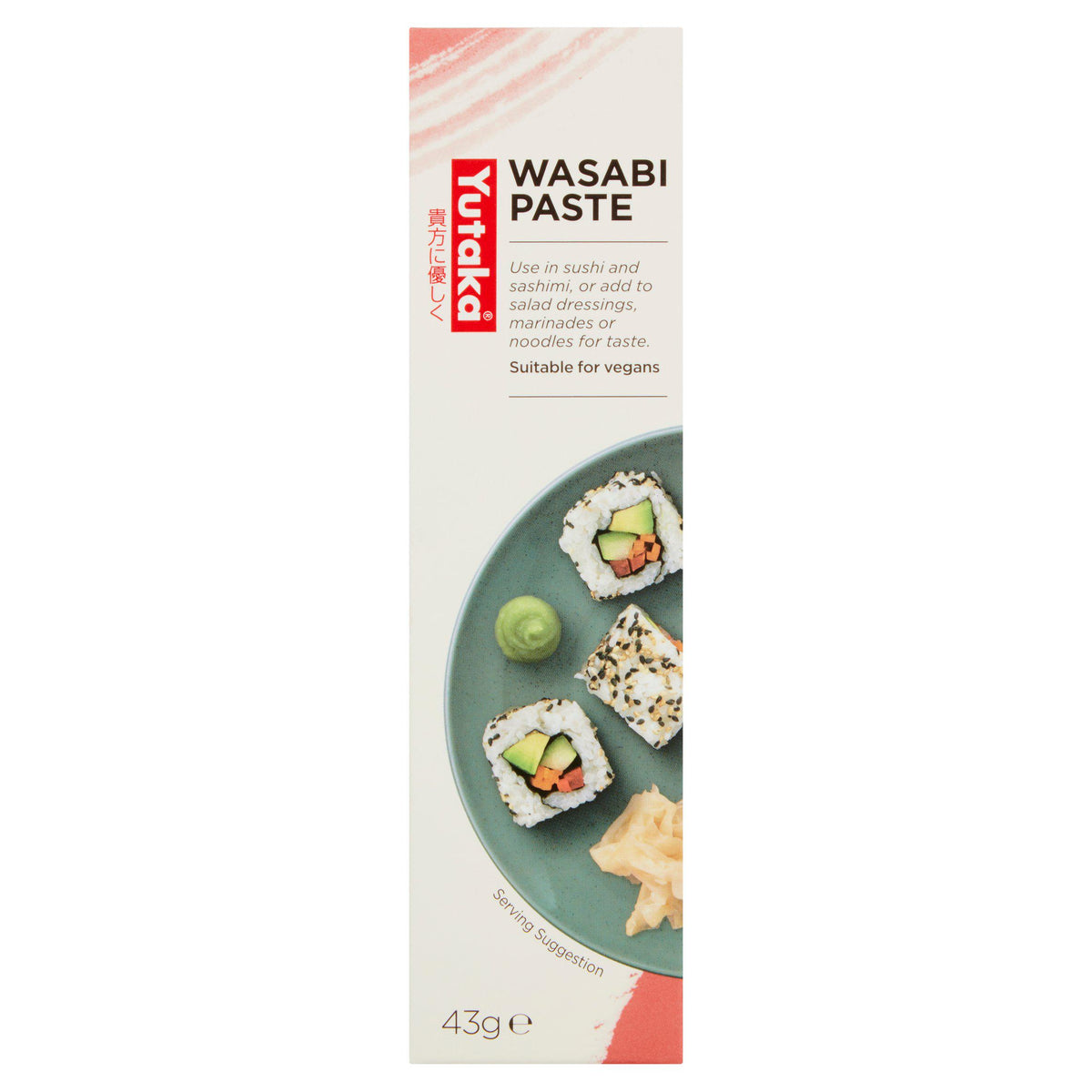 Yutaka Wasabi Paste 43g (British brand)