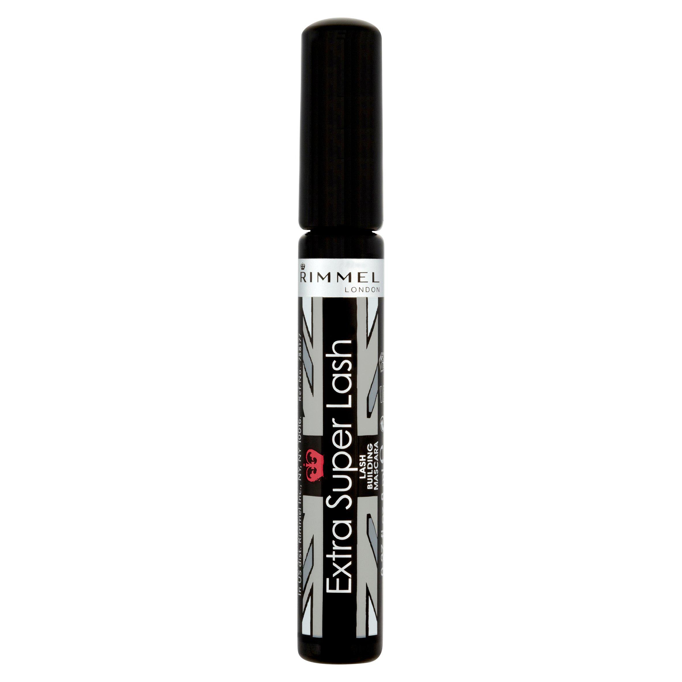Rimmel Super Lash Mascara Black 8ml - British product