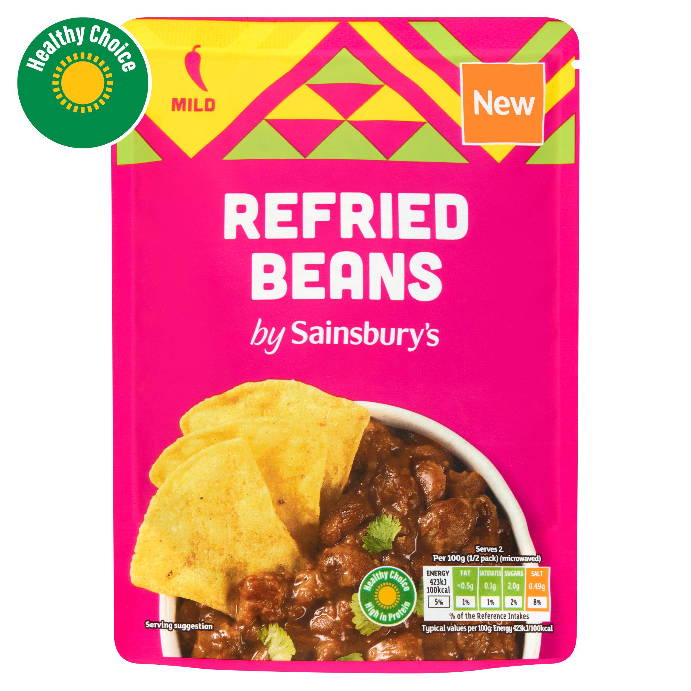 Sainsbury's Refried Beans 200g, UK version