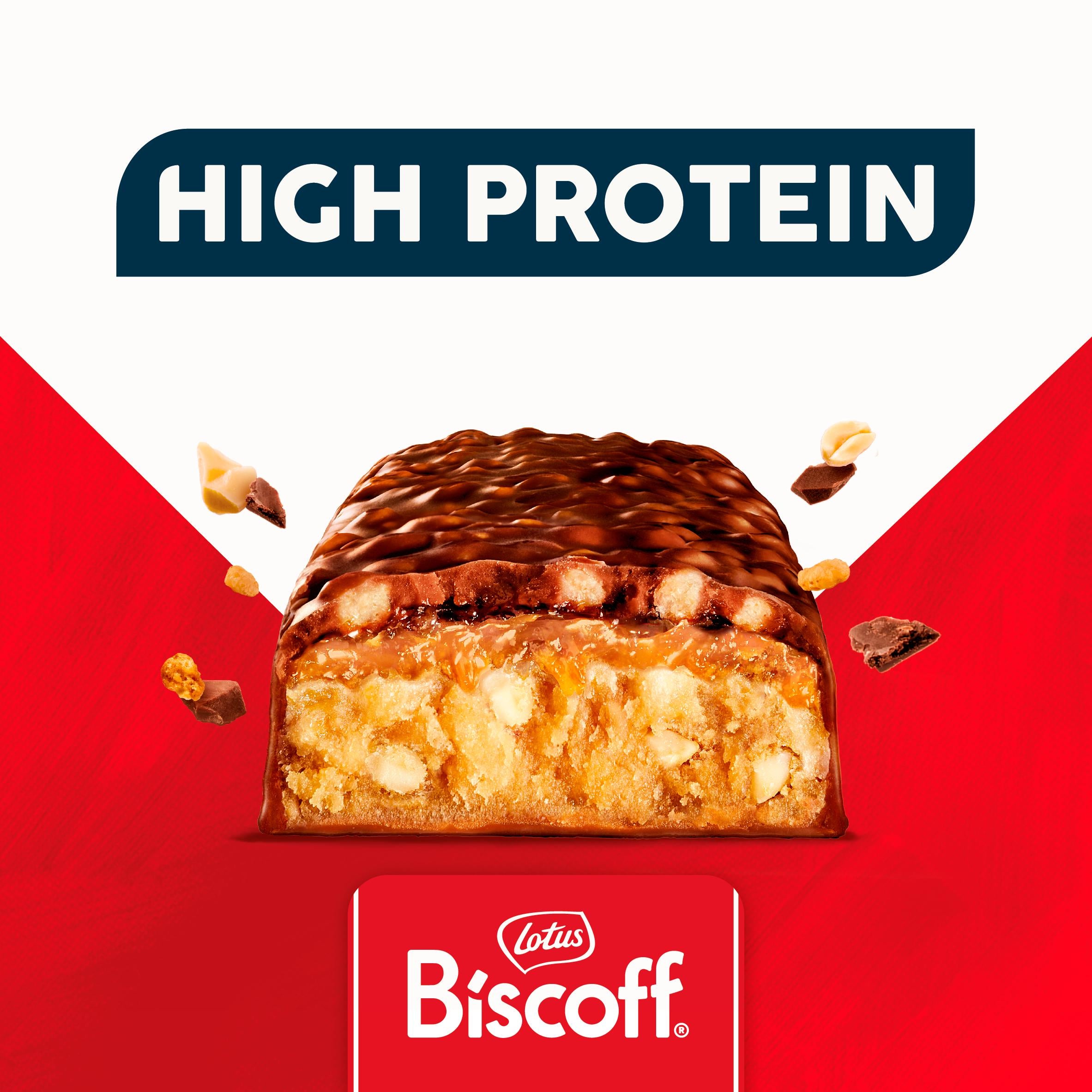 Trek High Protein Biscoff bar 3x44g, UK version