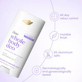Dove whole body deodorant stick lavender and camomile 75ml, UK version