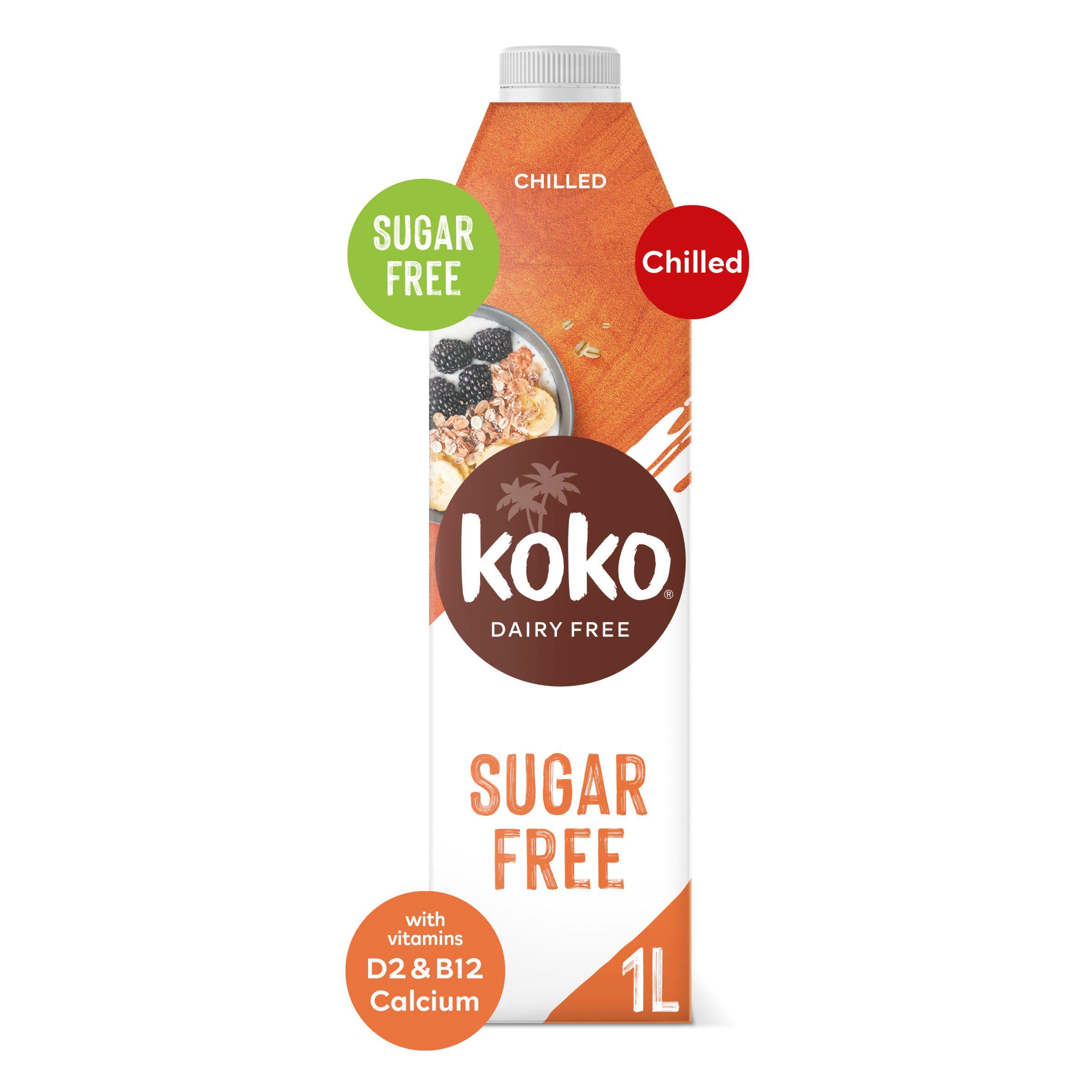Koko unsweetened coconut drink 1L (British brand)