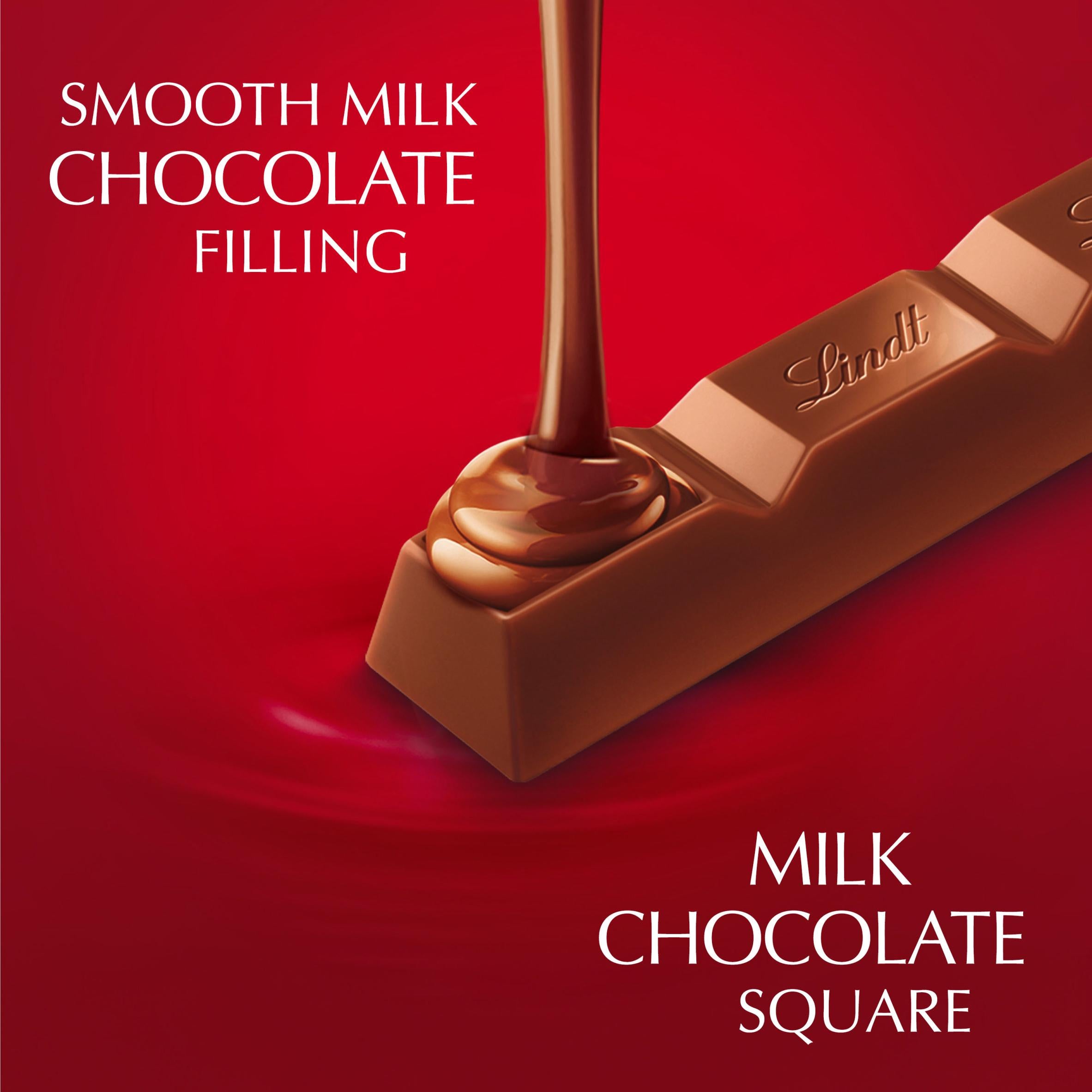 Lindt milk chocolate Lindor treat bar 38g, imported from the UK