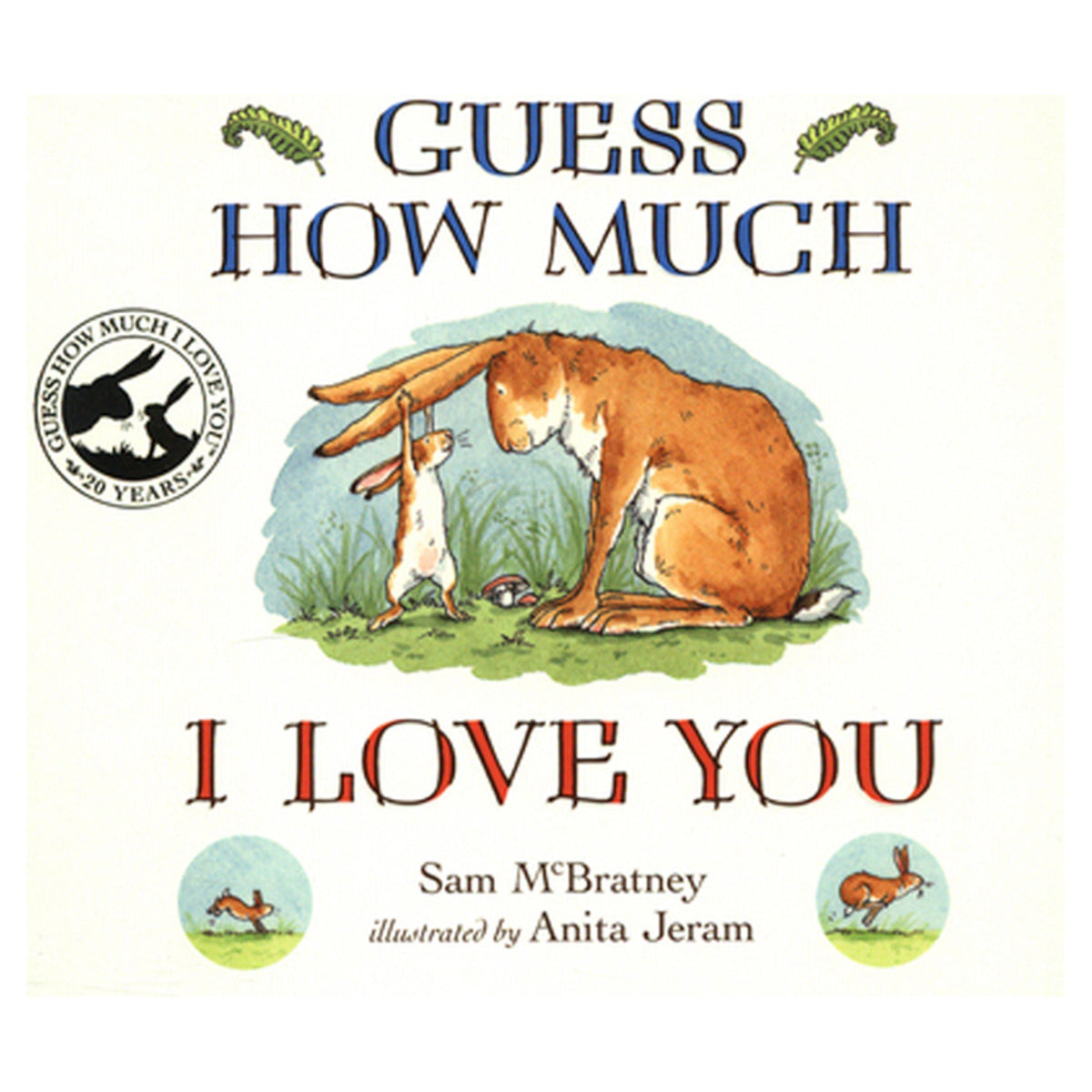 Sam McBratney Guess How Much board book, imported from the UK