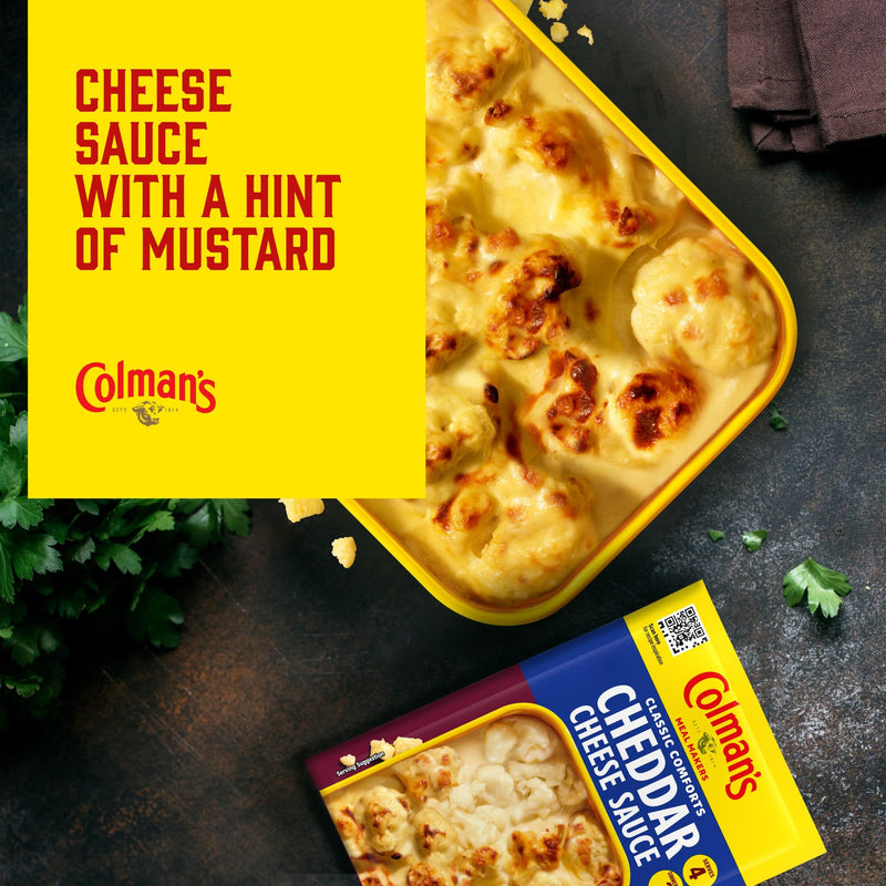 Colman's cheddar cheese sauce mix 40g - British product