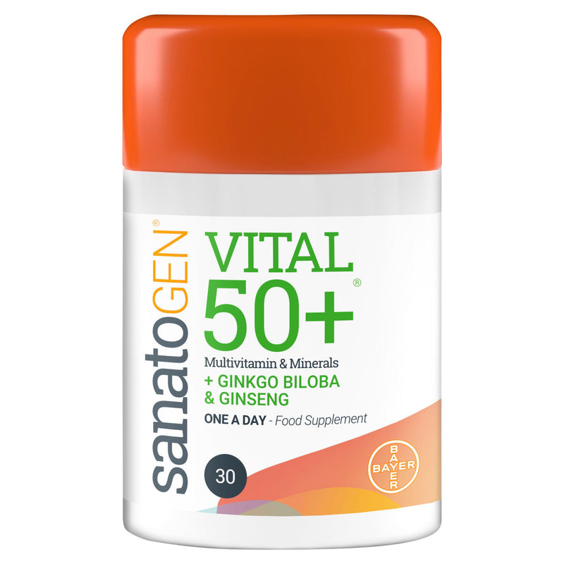 Sanatogen Vital 50+ multivitamin tablets 30 (British brand)