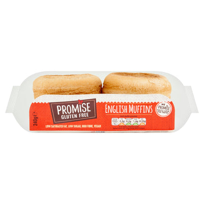 Sainsburys Promise Gluten Free English Muffins 240g- Buy online at McGrocer