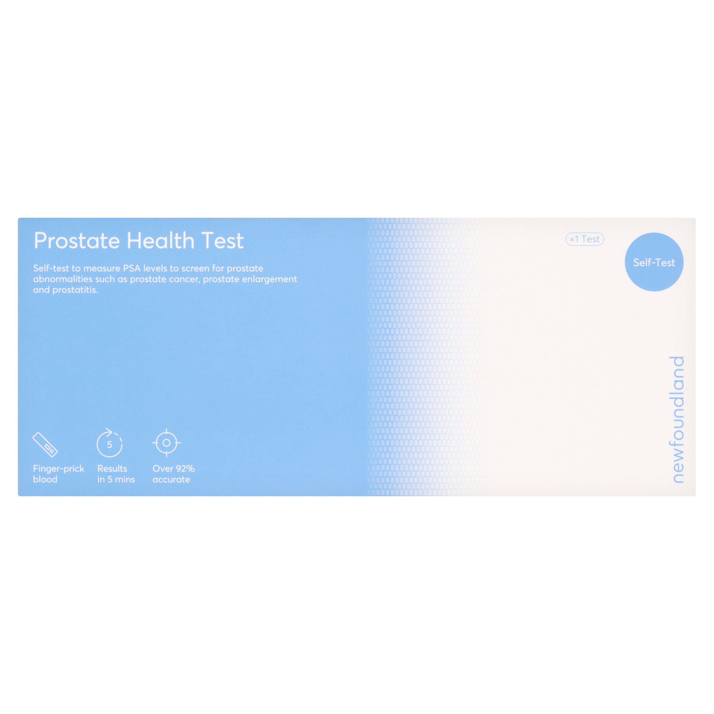 Newfoundland prostate health test kit - British product