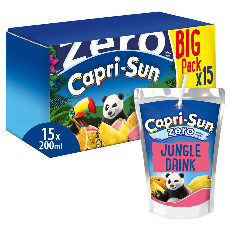 Mixed Fruit Juice Drink with Sweetener 15 x 200ml Pouches