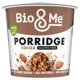 Bio & Me cocoa porridge 58g pot - British product
