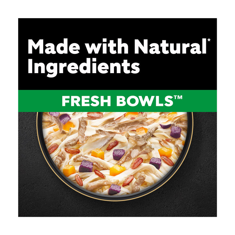 Cesar Fresh Bowl wet dog food duck rice carrots 85g - British product