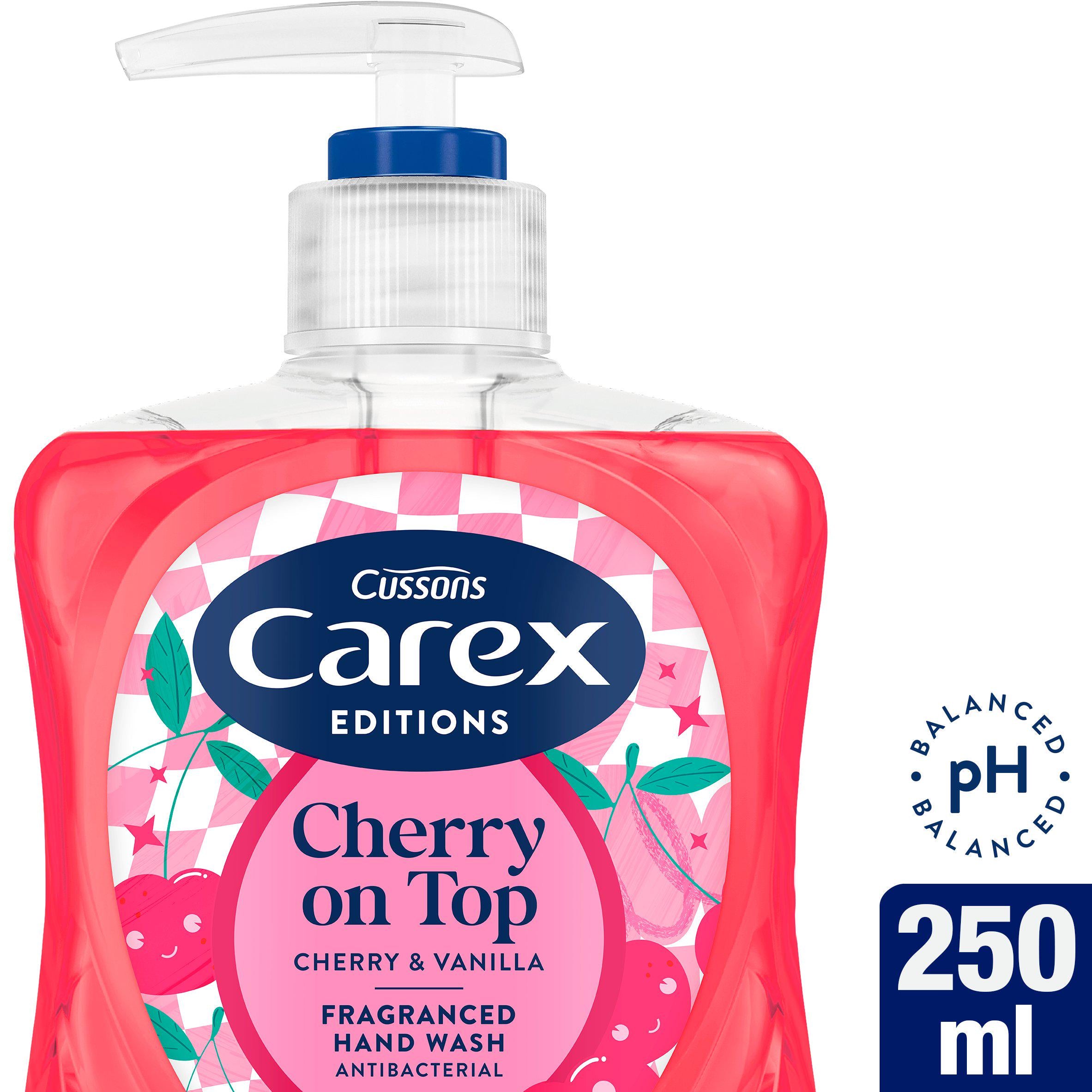 Carex Handwaschmittel Kirsch on Top 250ml (britische Marke)