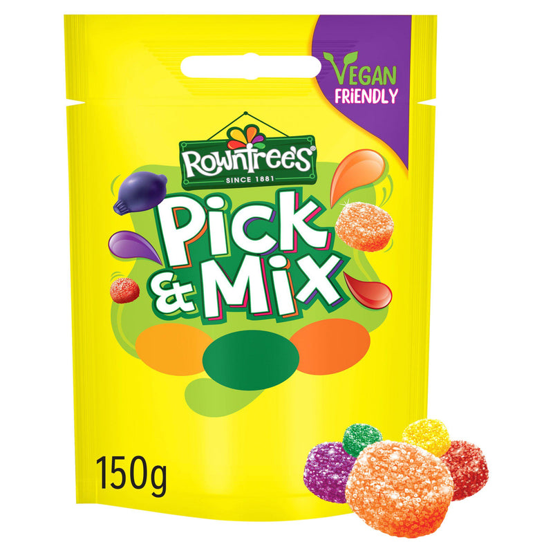 Rowntree's Pick & Mix sweets pouch 150g (British brand)