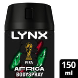 Lynx Africa deodorant spray 48h 150ml, imported from the UK