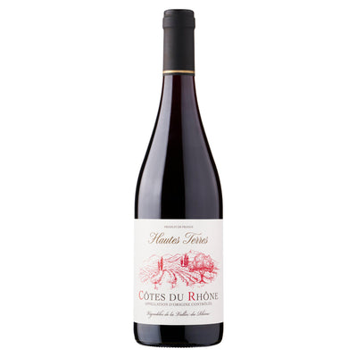 Sainsburys Côtes du Rhône Hautes Terres Red Wine 75cl- Buy online at McGrocer