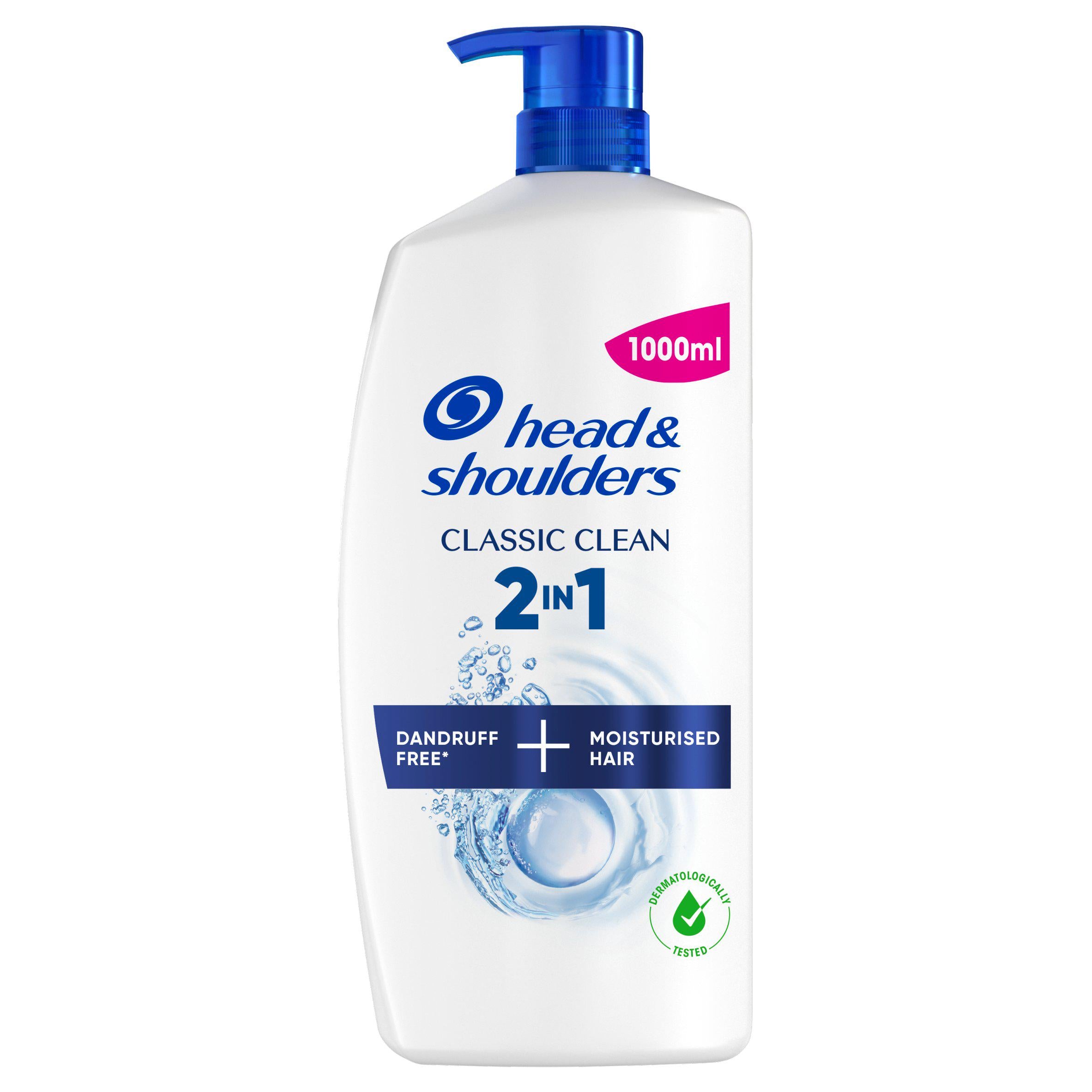 Head & Shoulders Classic Clean 2 In 1 Anti-Dandruff Shampoo 1L