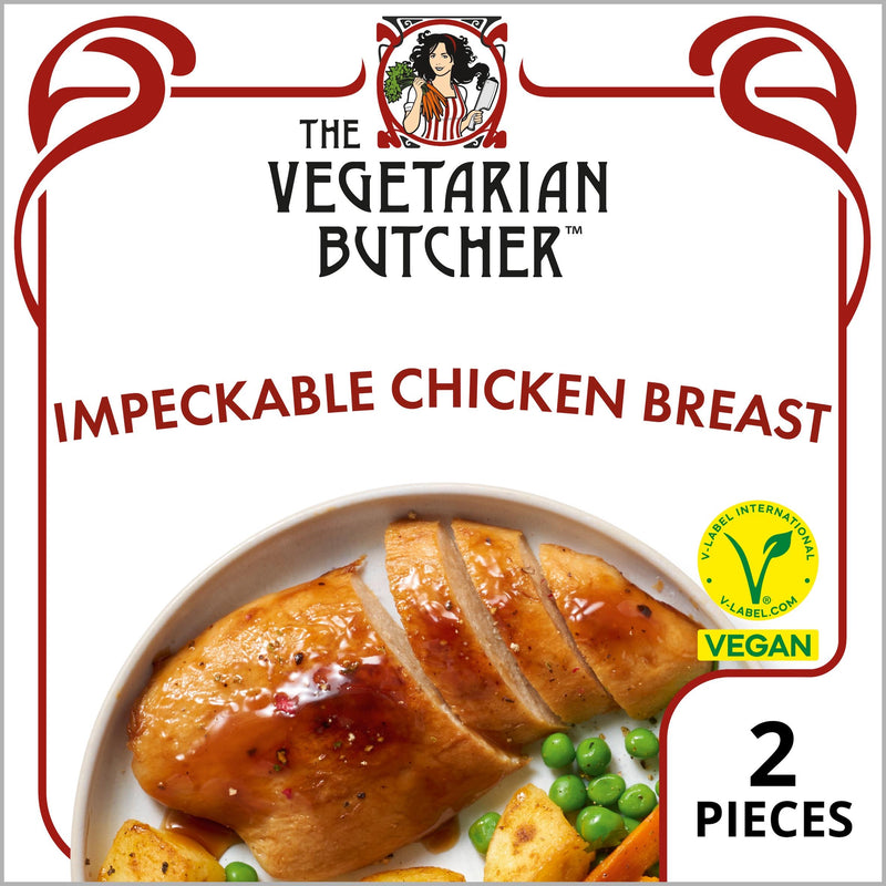 The Vegetarian Butcher Impeckable Vegan Chicken Fillet 180g (British brand)