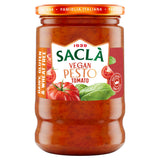 Sacla vegan tomato pesto 190g, imported from the UK