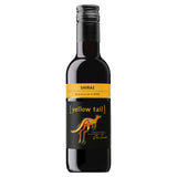 Yellow Tail Shiraz red wine 18.7cl, imported from the UK