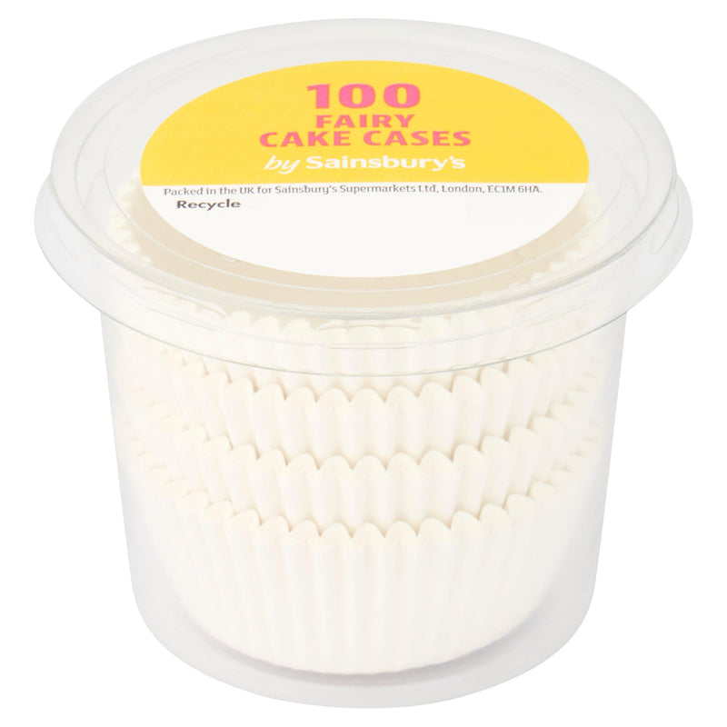 Sainsbury's fairy cake cases pack of 100, UK version