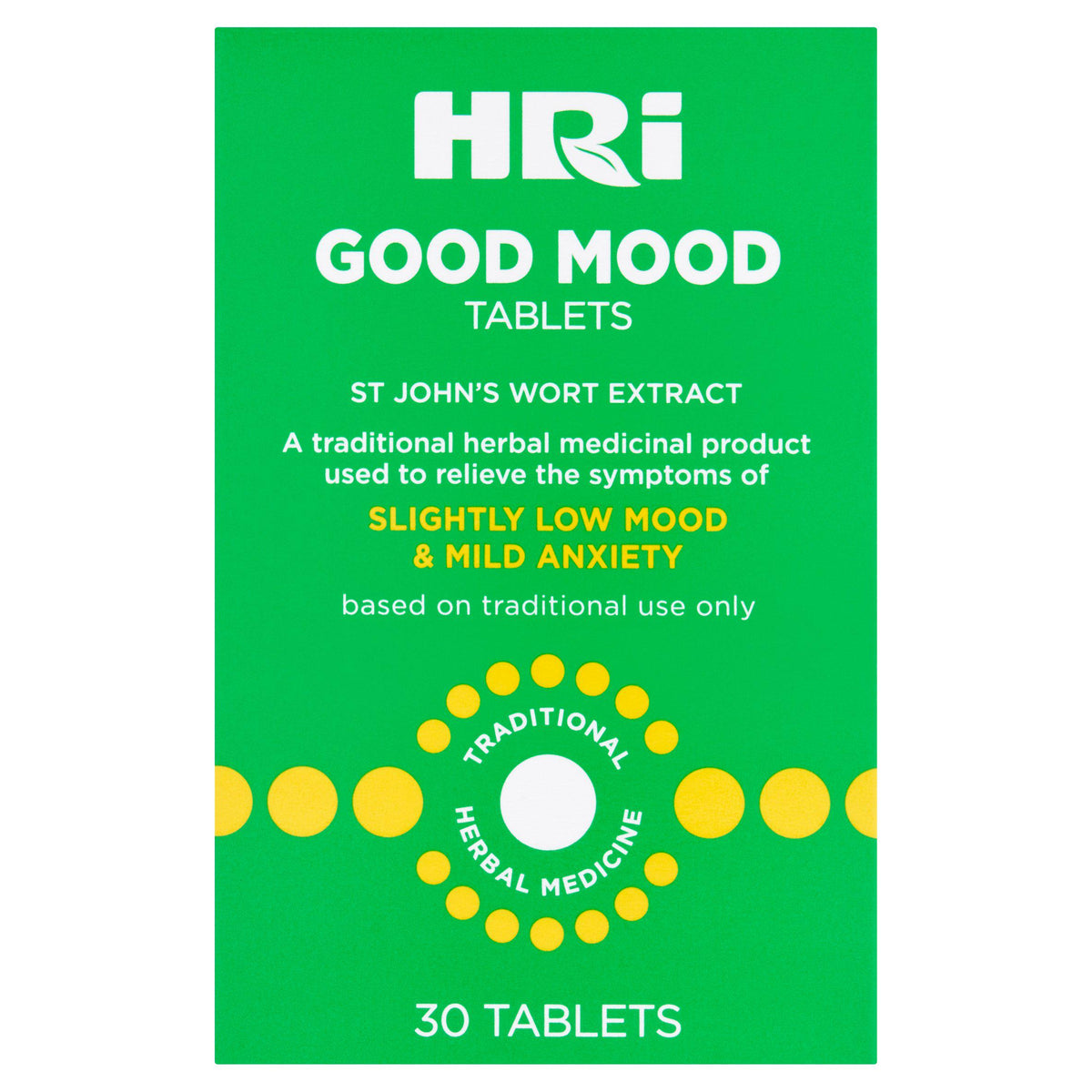 HRI Comprimés Bonne Humeur Extrait de Millepertuis 334 mg Comprimés x30