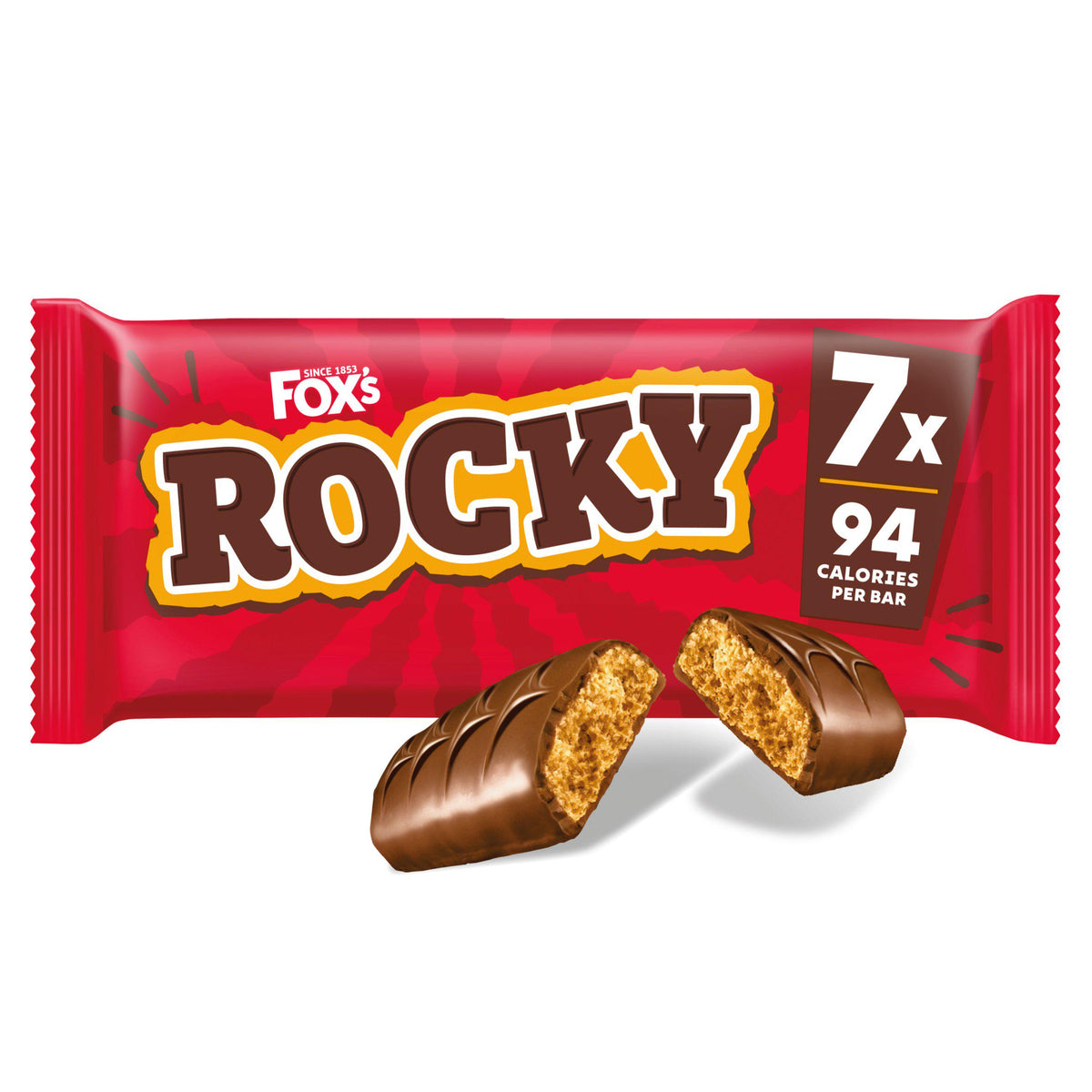 Fox's Rocky Original biscuit bars multipack 133g - British product