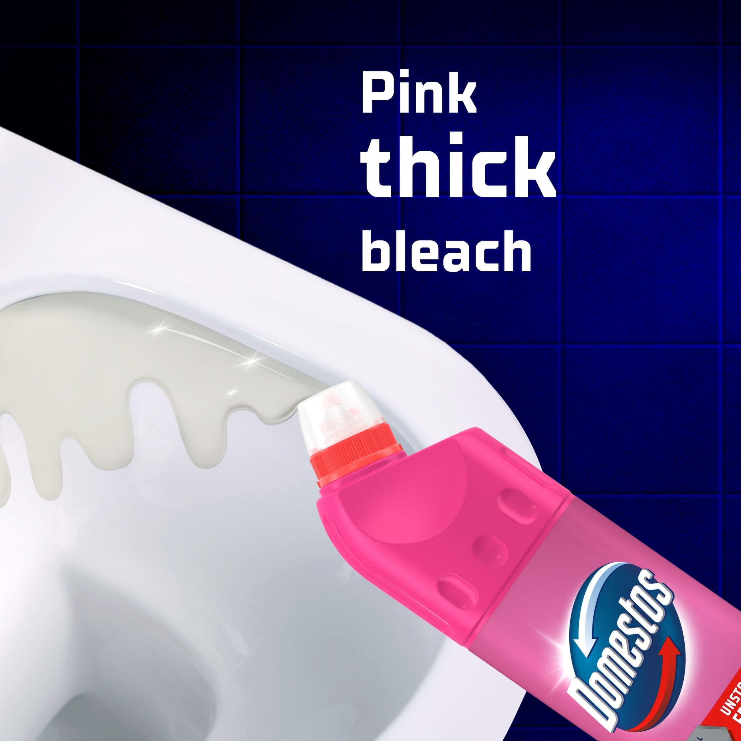 Domestos Pink Power Thick Bleach 750ml - British product