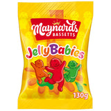 Maynards Bassetts Jelly Babies 130g soft fruit sweets (British brand)