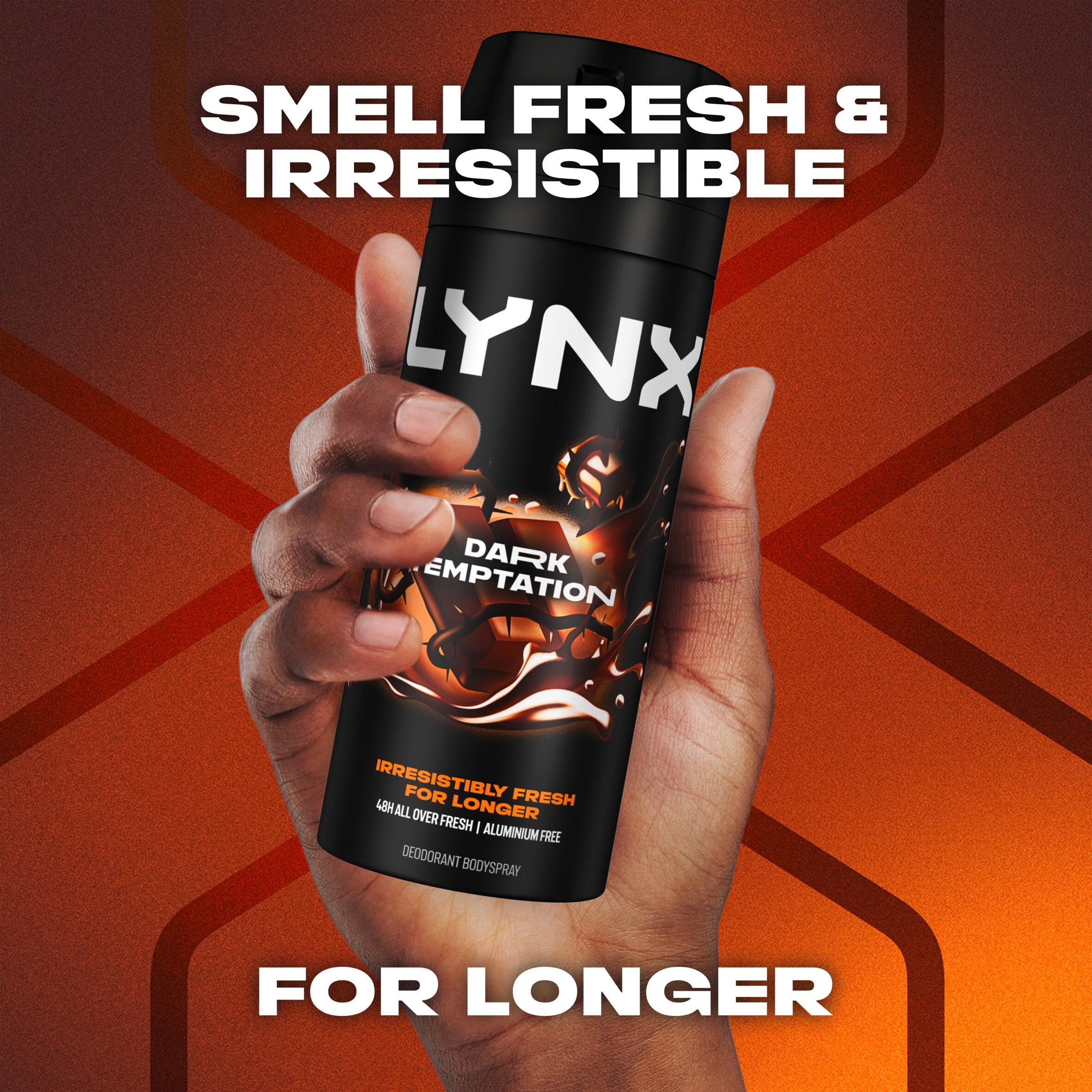 Lynx Dark Temptation deodorant body spray 150ml (British brand)