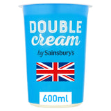 Sainsbury's Double Cream 600ml
