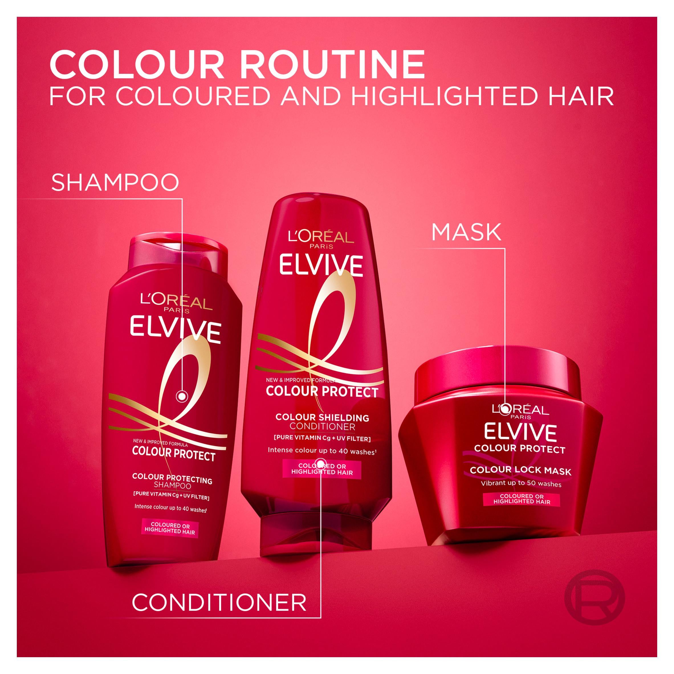 L'Oréal Colour Protect hair mask 300ml, imported from the UK