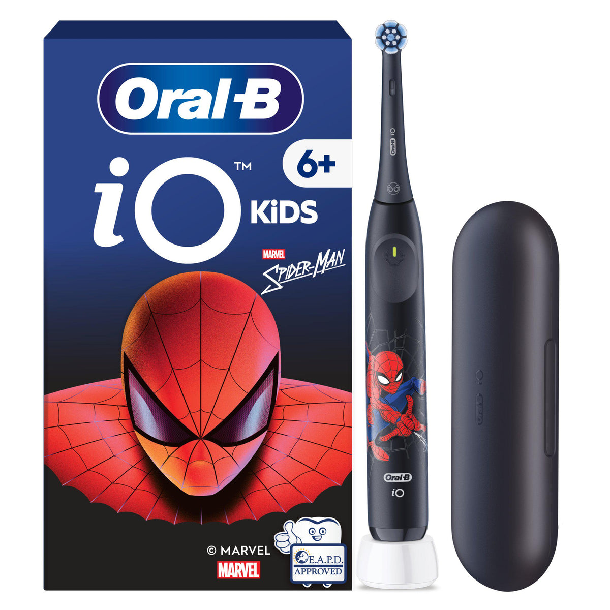 Oral-B iO Kids Marvel Spiderman electric toothbrush (British brand)