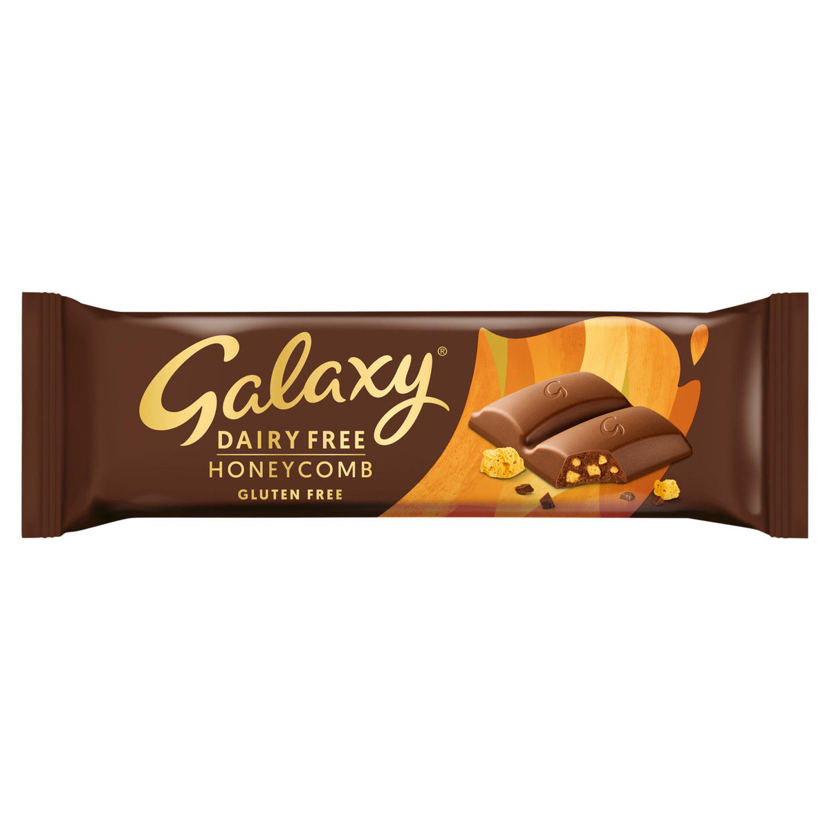 Galaxy dairy free honeycomb chocolate 40g (British brand)