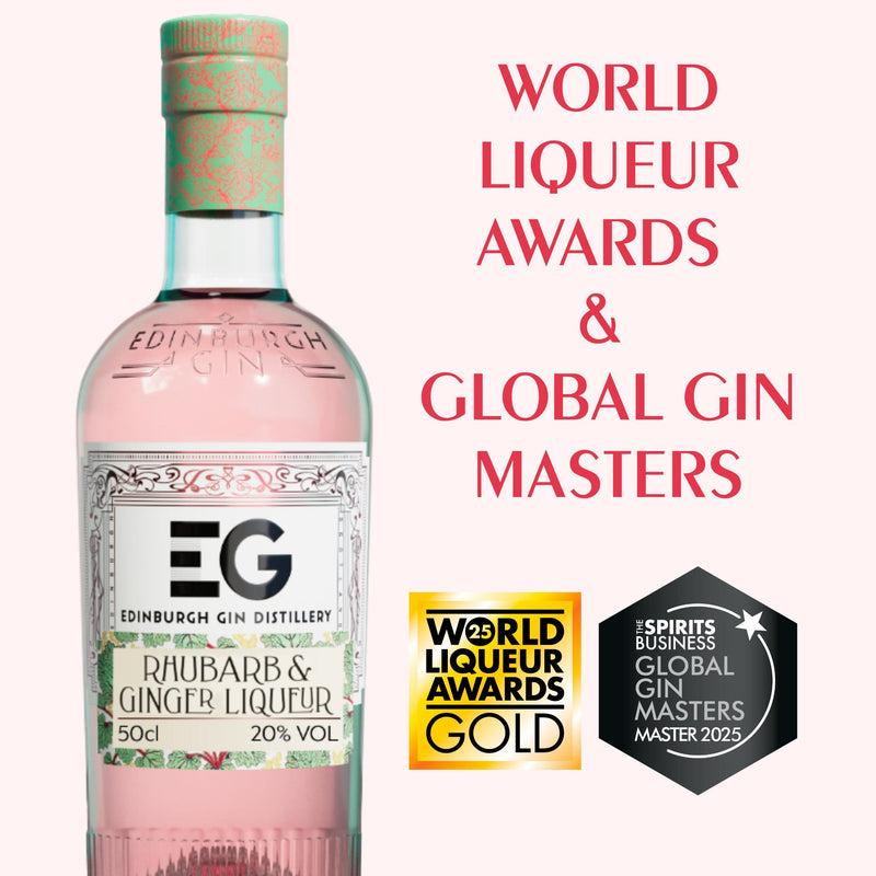 Edinburgh Gin Rhubarb & Ginger liqueur 50cl (British brand)