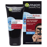 Garnier Pure Active charcoal peel-off mask Anti Blackhead, UK version