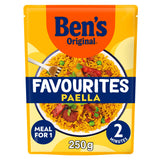 Ben's Original paella chorizo vegetable rice meal 250g - British product