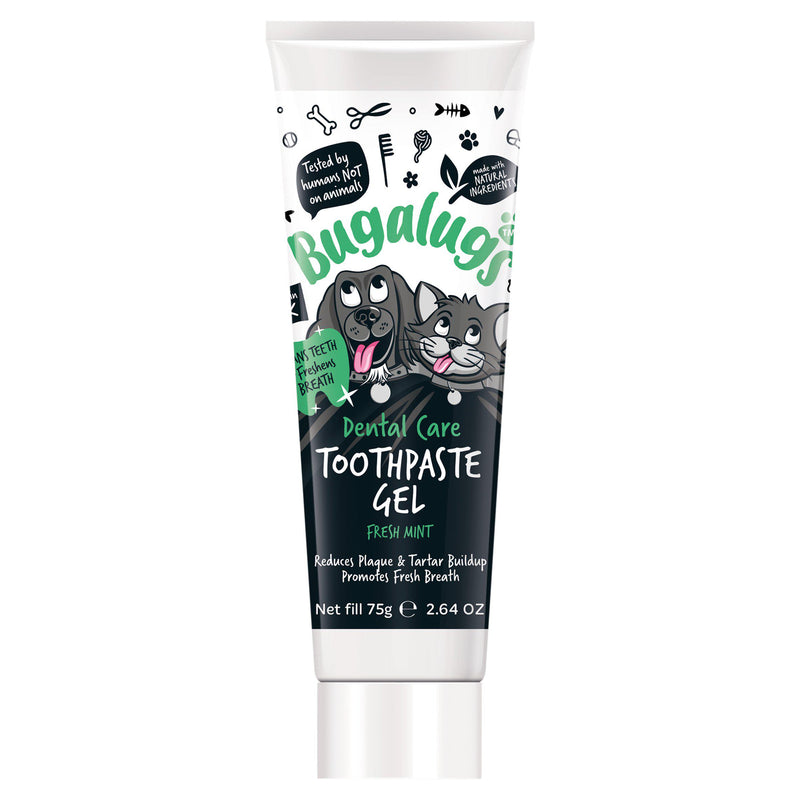Bugalugs dental care toothpaste gel fresh mint 75g - British product