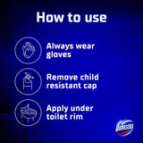 Domestos White & Sparkle thick bleach 750ml (British brand)