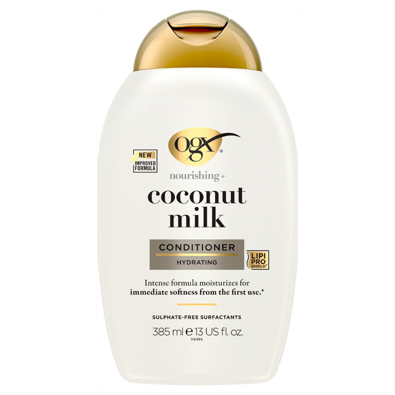 OGX Coconut Milk Conditioner 385ml, imported from the UK