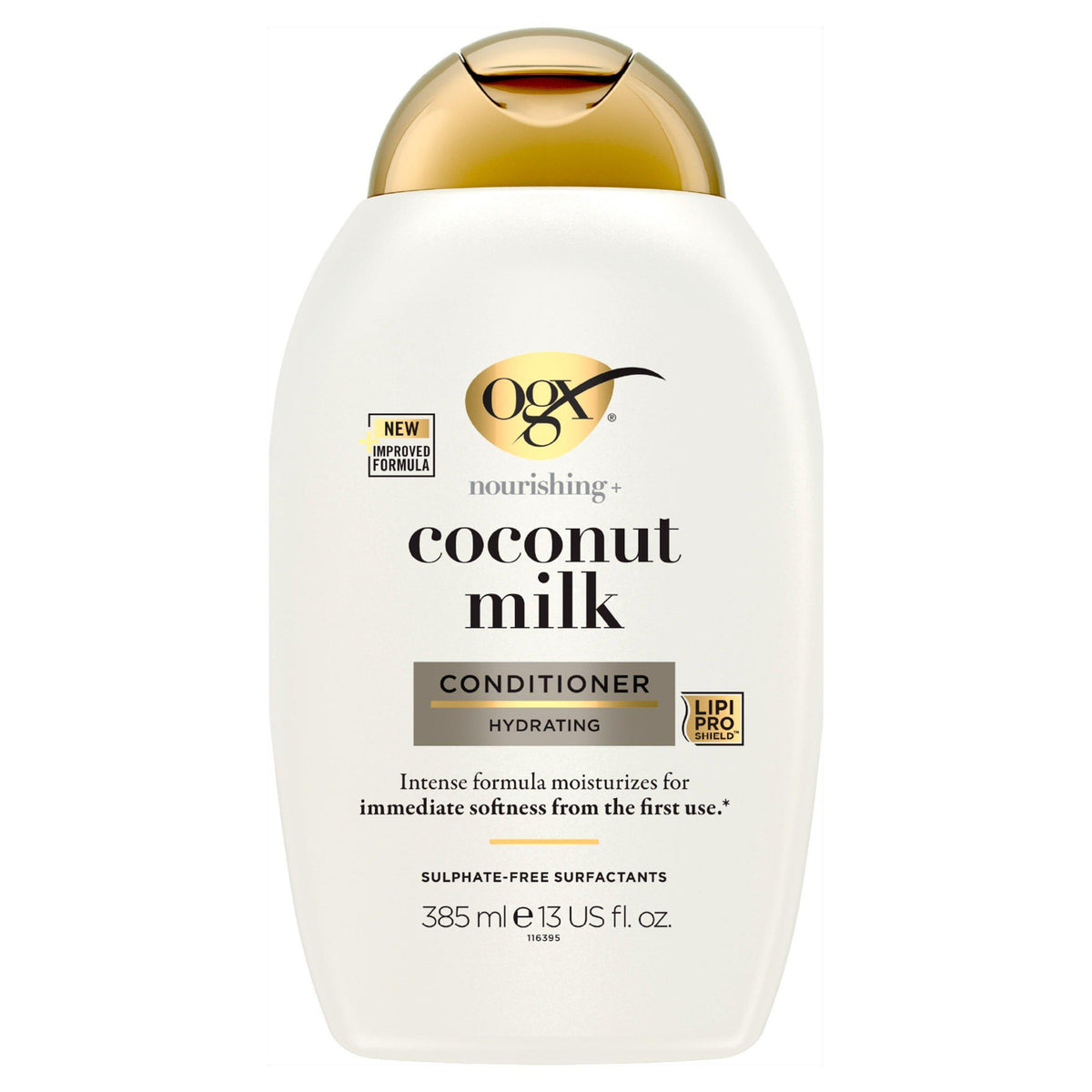 OGX Coconut Milk Conditioner 385ml, imported from the UK