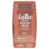 Laila Brown Basmati Rice Wholegrain 2kg Large Pack, UK version