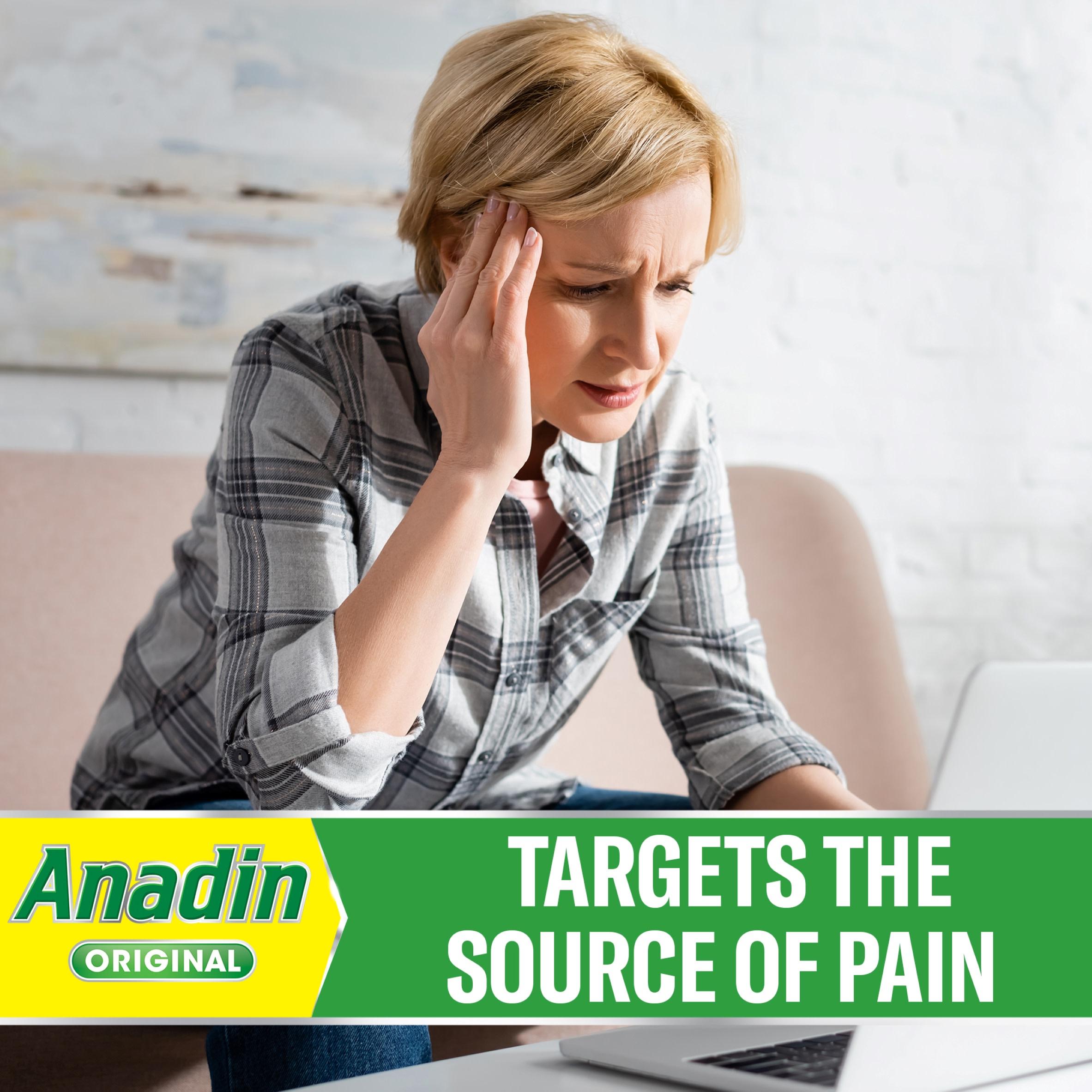 Anadin Original pain relief tablets 16 pack, imported from the UK