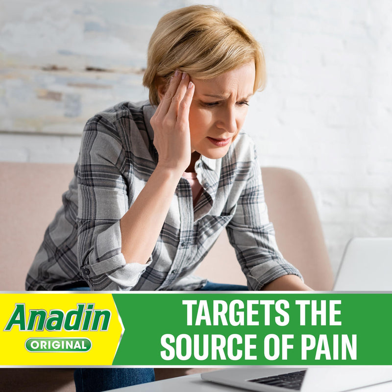 Anadin Original pain relief tablets 16 pack, imported from the UK