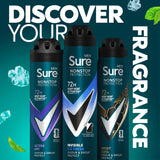 Sure antiperspirant deodorant Invisible Ice Fresh 250ml, UK version